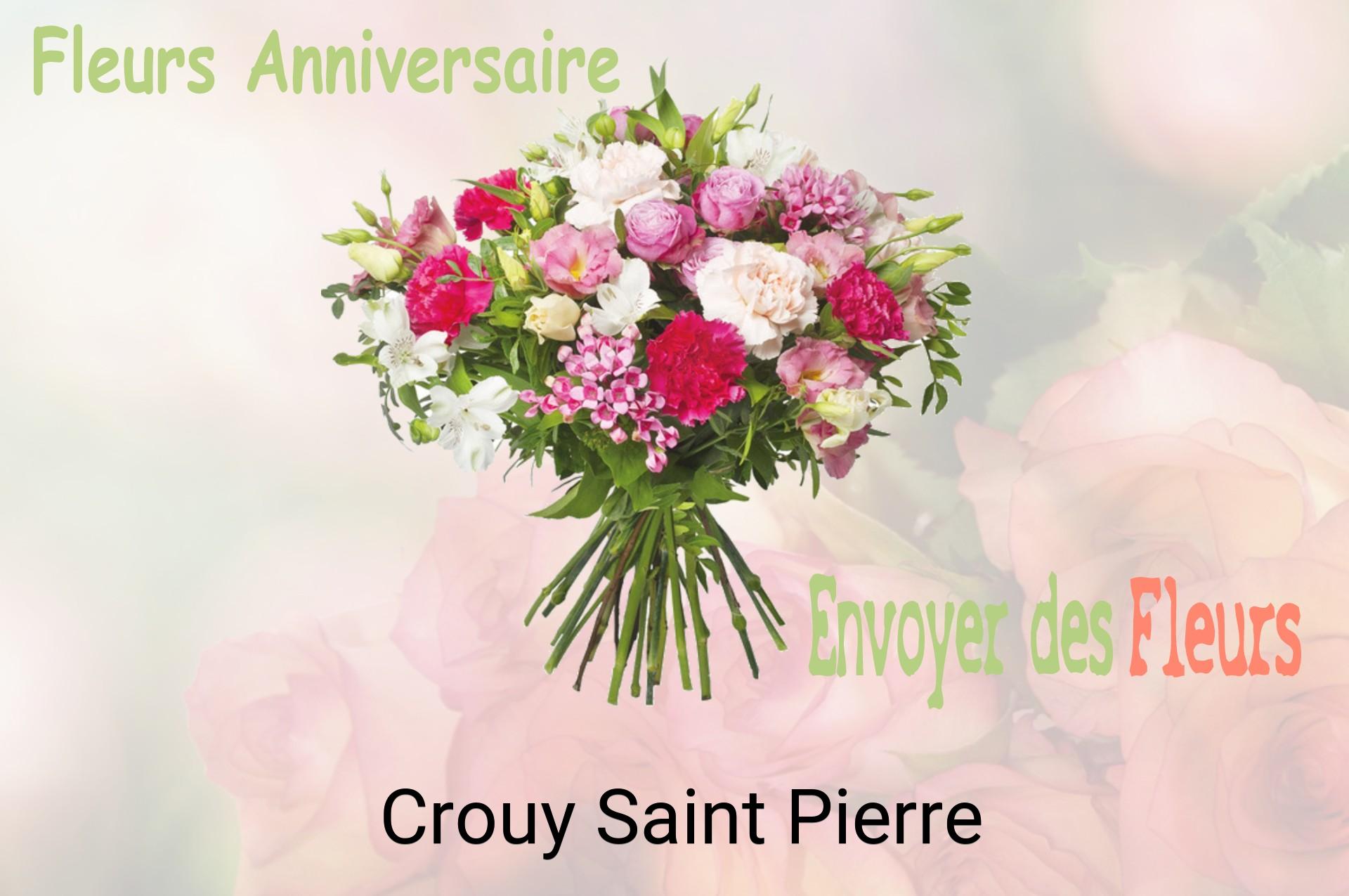 Bouquet de fleurs d’anniversaire livré à Crouy-Saint-Pierre