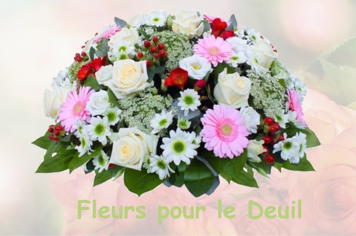 fleurs deuil CROUY-SAINT-PIERRE